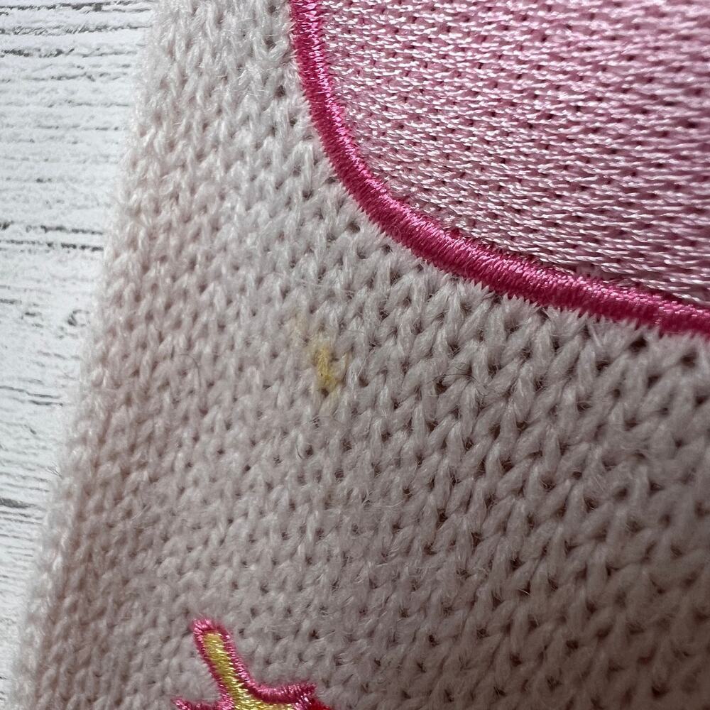Hello Kitty Sweater Womens Size Small Pink Strawberry Milk Skimmer Cardigan - Picture 11 of 16